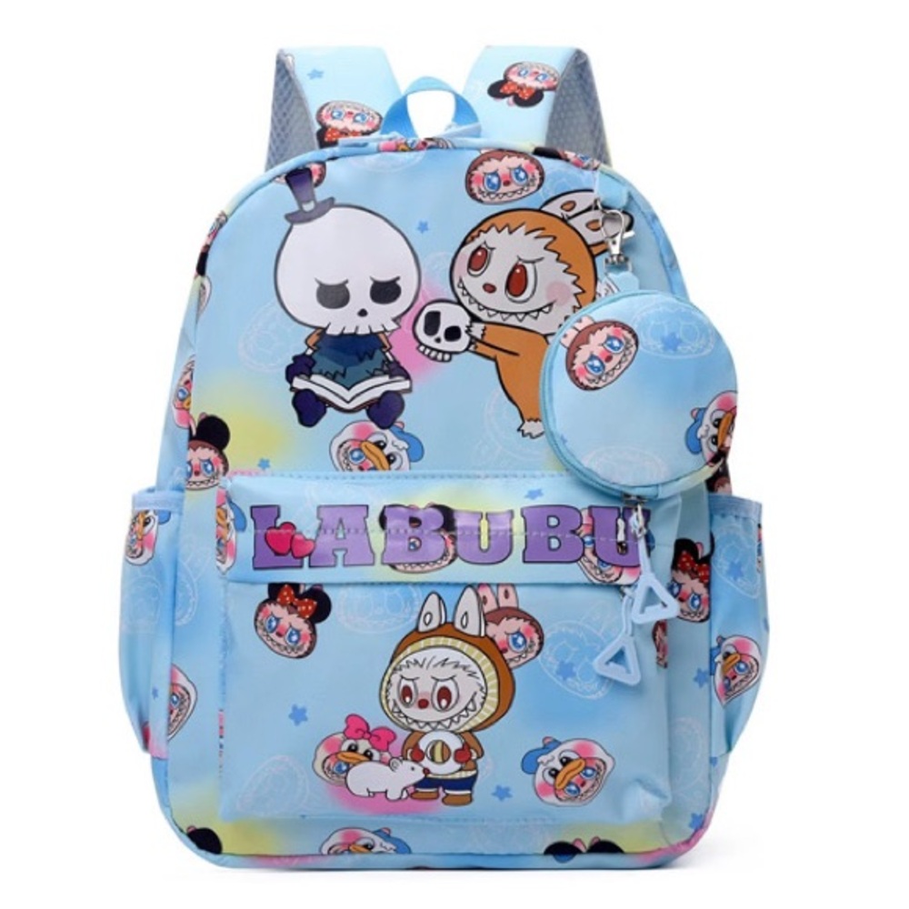 Kids Cartoon Backpack - Blue